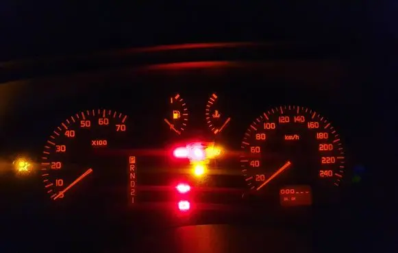 Renault Megane I Speedometer (instrument cluster) 7700427904B