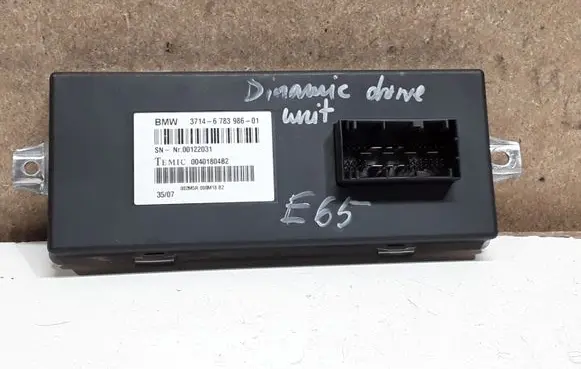 BMW 7 E65 E66 Air suspension control unit module (rear) 6783986