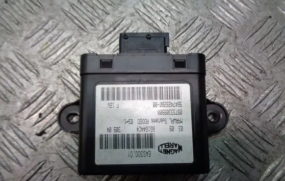 Peugeot 407 Fuel injection pump control unit/module 9655880780