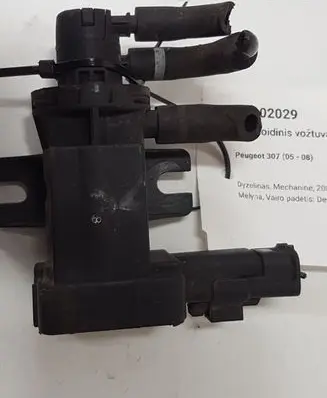 Peugeot 307 Turbo solenoid valve 9652570180