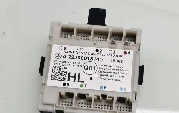 Mercedes-Benz GLC X253 C253 Door control unit/module A2229001814 A2229015803 A2229023313