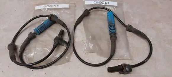 BMW 5 E60 E61 ABS brake wheel speed sensor 0265007471