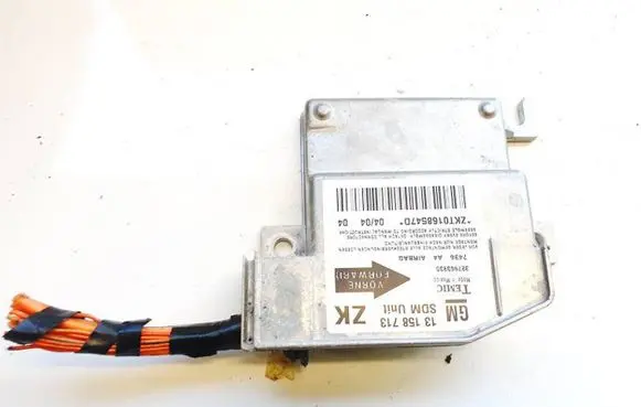 Opel Meriva A Airbag control unit/module 13158713 327963935
