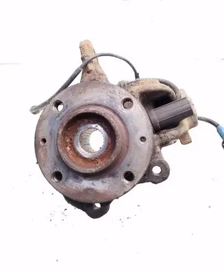 Front wheel hub spindle knuckle