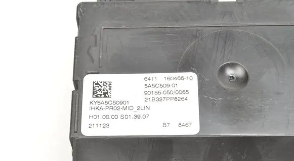 BMW 8 G16 Air conditioner control unit module 5A5C509