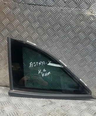 Opel Astra K Rear side window 43R011595 E000199 DOT682AS3M5236