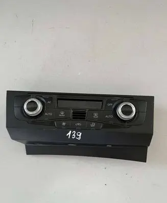Audi A4 S4 B8 8K Climate control/heater control trim A60900 40417679
