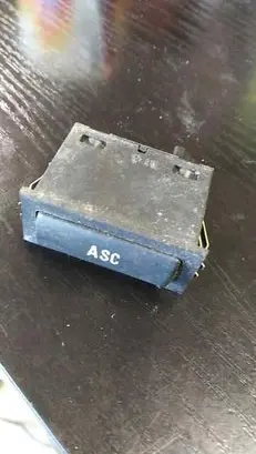 Traction control (ASR) switch
