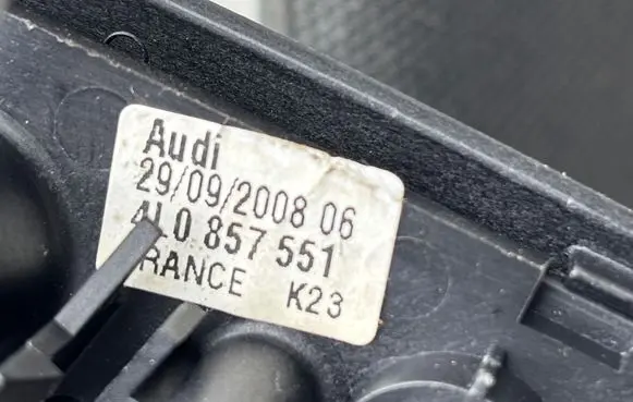 Audi Q7 4L Sun visor 4L0857551