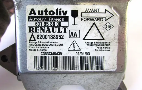 Airbag control unit/module