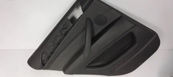 Rear door card panel trim