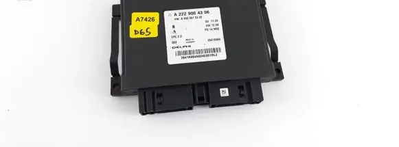 Mercedes-Benz S W222 Gearbox control unit/module A2229004306 A0009015302 28418484