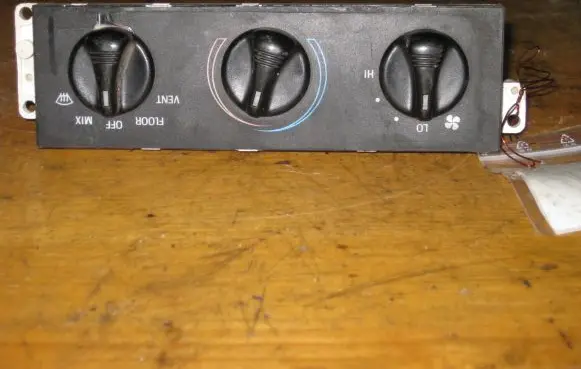 Ford Probe Climate control unit