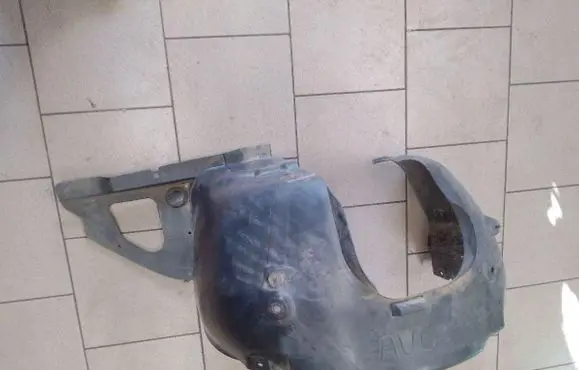 Peugeot 208 I Front wheel arch liner splash guards 9673768880