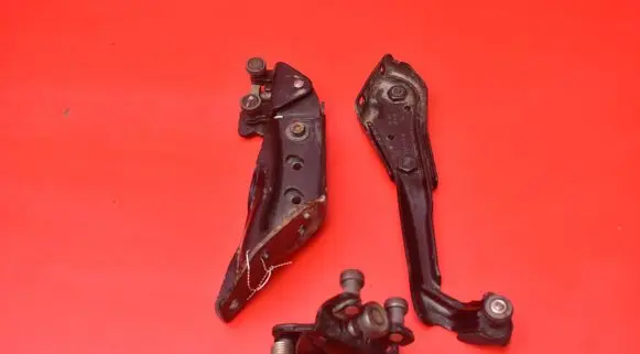 Front door hinge set