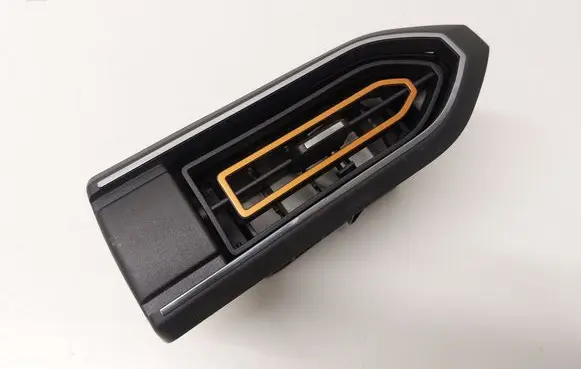 Dashboard side air vent grill/cover trim
