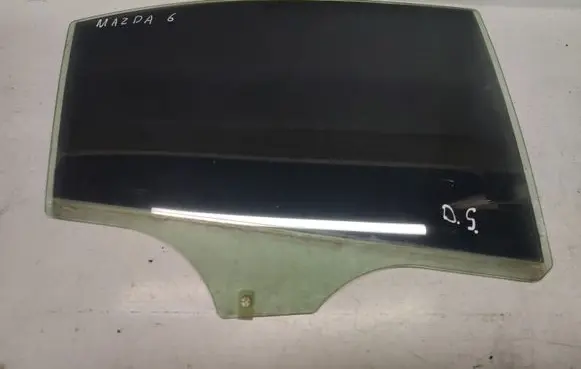 Mazda 6 Rear door window glass