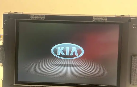 KIA Optima Radio/GPS head unit trim 96560D4550WK