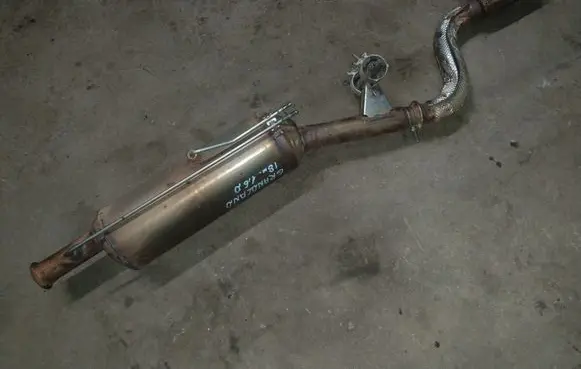 Opel Grandland X Catalyst/FAP/DPF particulate filter 