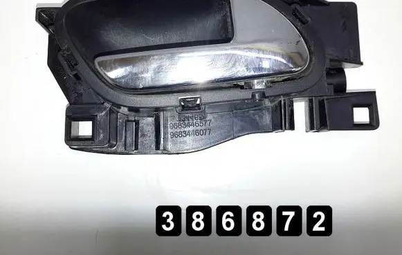 Peugeot 3008 I Loading door interior handle 9683446577
