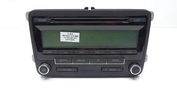 Volkswagen PASSAT B7 Radio/CD/DVD/GPS head unit 1K0035186AA
