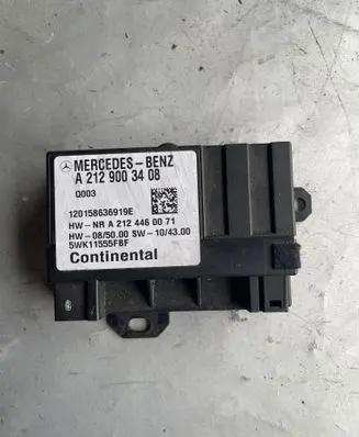 Mercedes-Benz E A207 Fuel injection pump control unit/module A2129003408 5WK11555FBF 120158636919E
