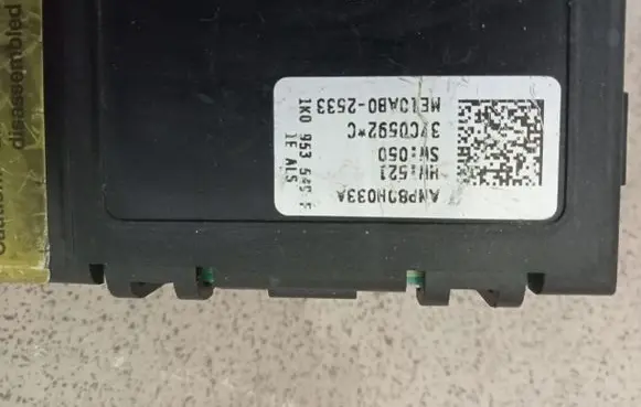 Skoda Octavia Mk2 (1Z) Steering angle sensor 1K0953549F
