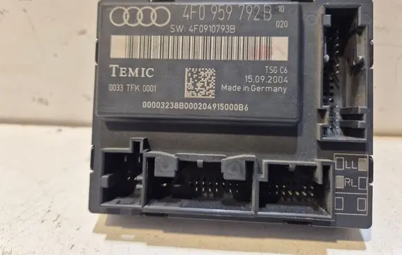 Audi A6 S6 C6 4F Door control unit/module 4F0959792B 4F0910793B