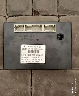 Mercedes-Benz S W221 Climate control unit A2218700326