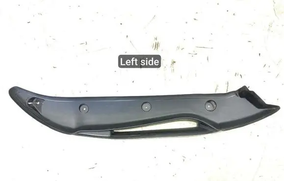 Porsche Taycan 9J1 Fender end trim 9J1854777