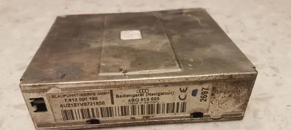 Audi A6 S6 C5 4B GPS navigation control unit/module 4B0919895