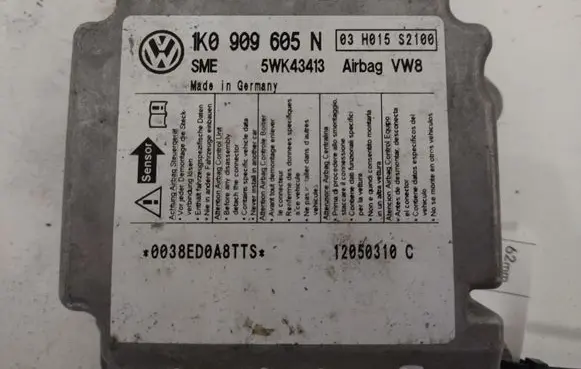 Volkswagen Golf V Airbag control unit/module 1K0909605N