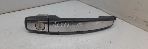Opel Astra J Front door exterior handle 13500027