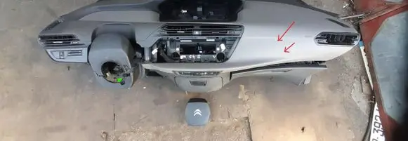 Citroen C4 Grand Picasso Dashboard 