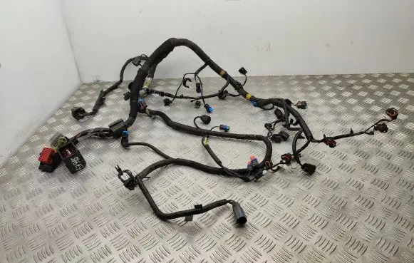 Jaguar XF X250 Engine installation wiring loom F000043586BB EX2312A690BB