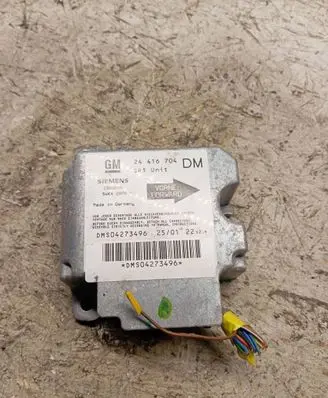 Opel Zafira A Airbag control unit/module 24416704 1923594 DMS04273496