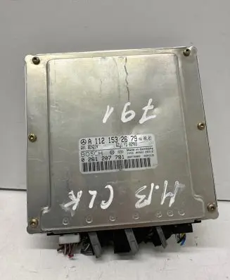 Mercedes-Benz CLK A209 C209 Engine control unit/module A1121532679 26RT0000 0261207781