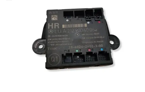 Mercedes-Benz E W212 Door control unit/module A2129004006 A2129029902 A2128208626
