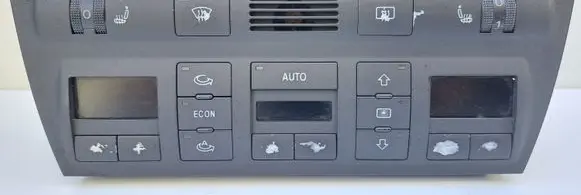 Audi A6 S6 C5 4B Climate control unit 4B0820043AM 5HB00760457 01052H017