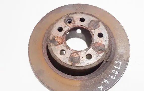 Chevrolet Orlando Rear brake disc neventiliuojamas