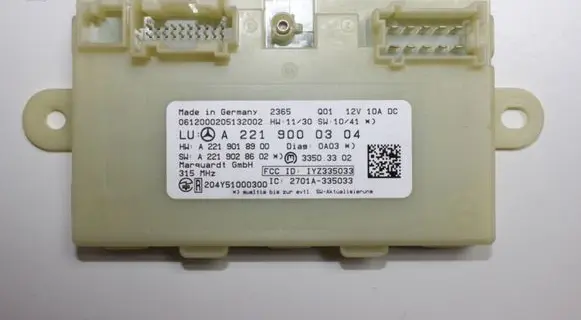 Mercedes-Benz S W221 Other control units/modules A2219000304