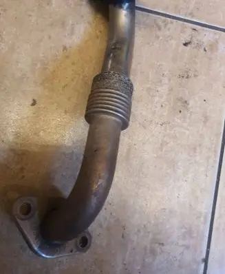 Audi A3 S3 8L EGR valve line/pipe/hose 038131521ad