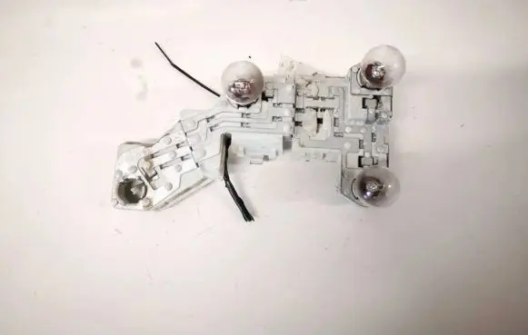 Volvo V50 Tail light bulb cover holder 28128007