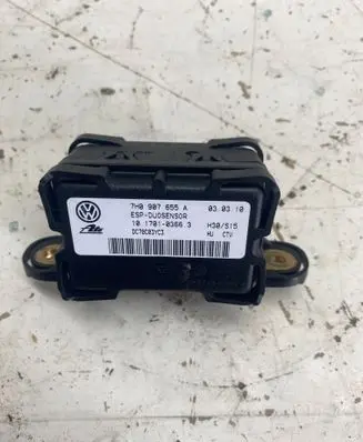 Volkswagen Touran I ESP acceleration yaw rate sensor 7H0907655A DC70C03YC3 10170103663