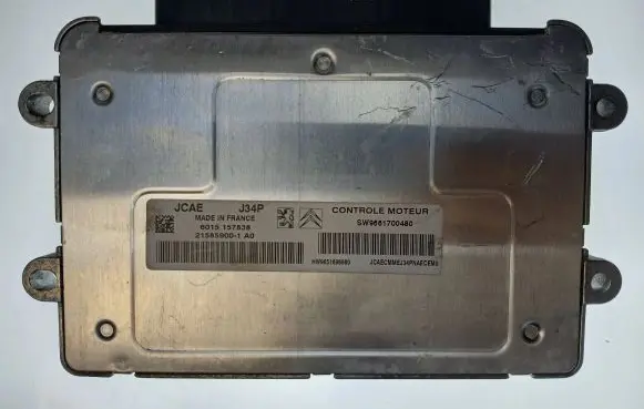 Peugeot 207 Engine control unit/module 9661700480 6015157838