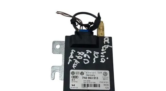 Skoda Octavia Mk2 (1Z) Auxiliary heating control unit/module 7N0963513 9019510A 0515101399