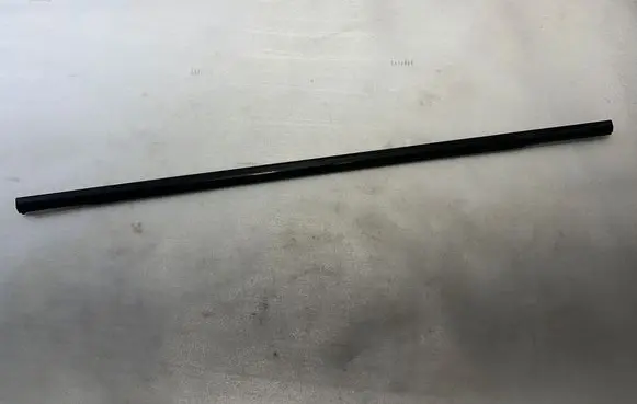 Rear door glass trim molding