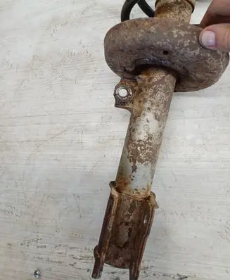 Opel Astra G Front shock absorber with coil spring 