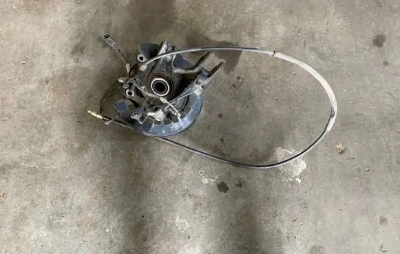 Porsche Cayenne (9PA) Rear wheel hub 7L0505235B