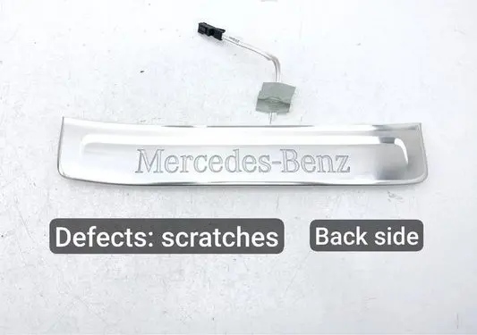 Mercedes-Benz EQS V297 Rear sill trim cover A2976802000